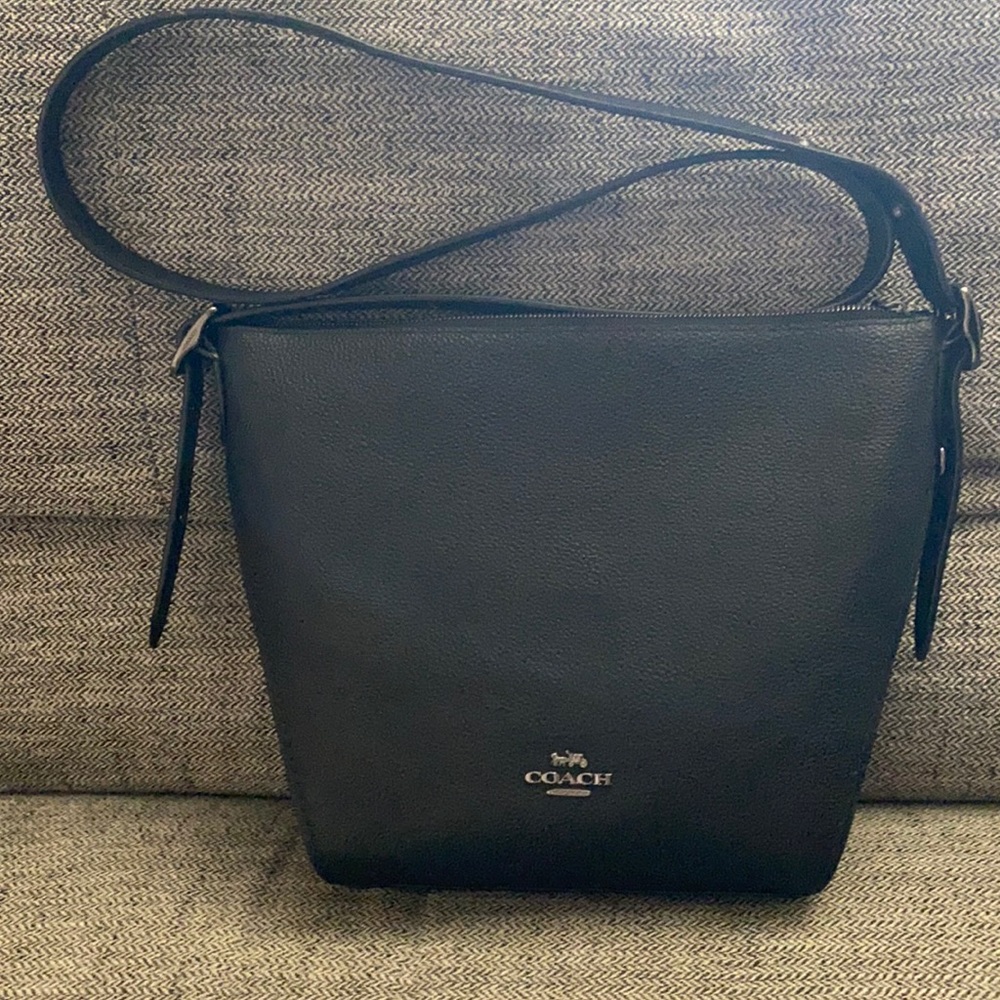 Coach Crossbody Dufflette Pebble Leather